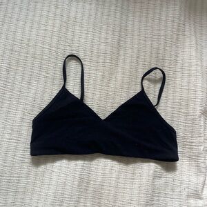 TnAction Black Sports Bra